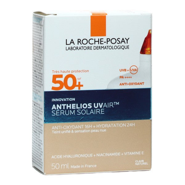 La Roche-Posay Anthelios 50ml, front of the box in French, three-quarter view
