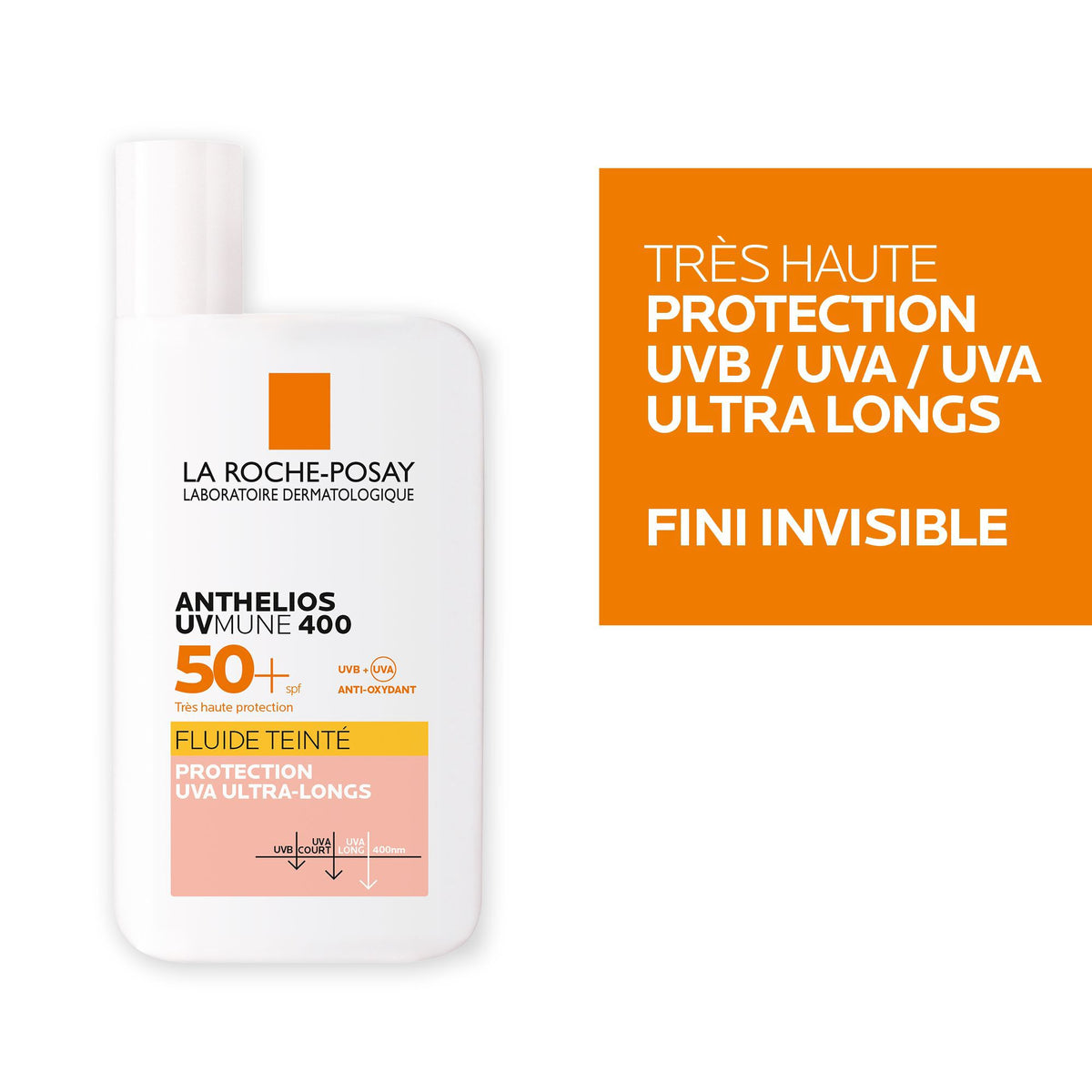La Roche-Posay Anthelios UVMUNE 400 Tinted Fluid SPF 50+, vue 3