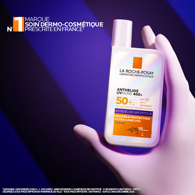 La Roche-Posay Anthelios UVMUNE 400 Anti-Spot Fluid SPF 50+, vue 5