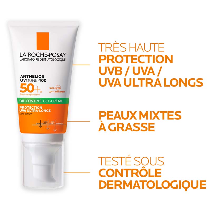 La Roche-Posay Anthelios UVMUNE 400 Oil Control Gel-Cream SPF50+