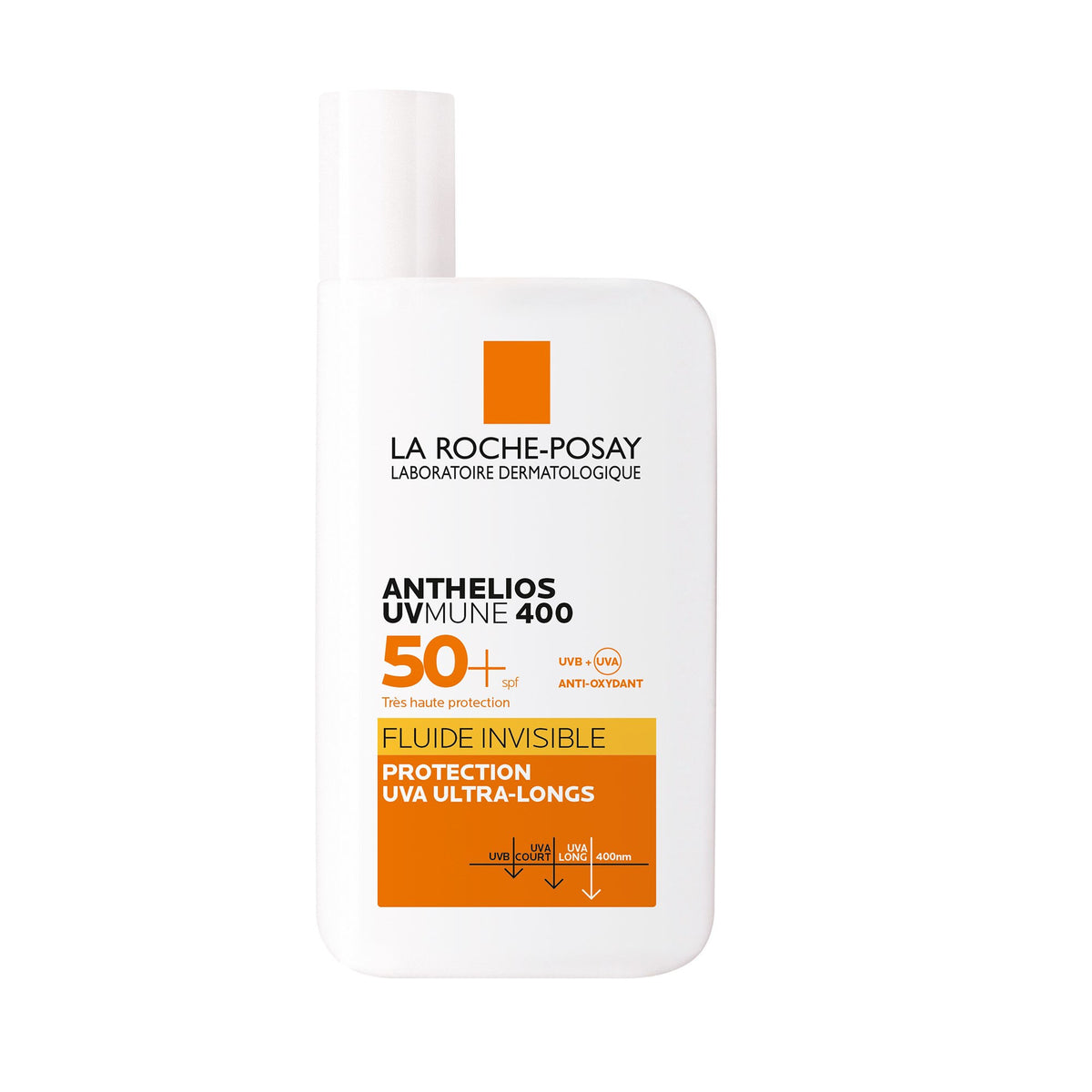 La Roche-Posay Anthelios UVMUNE 400 Invisible Fluid SPF 50+, vue 1