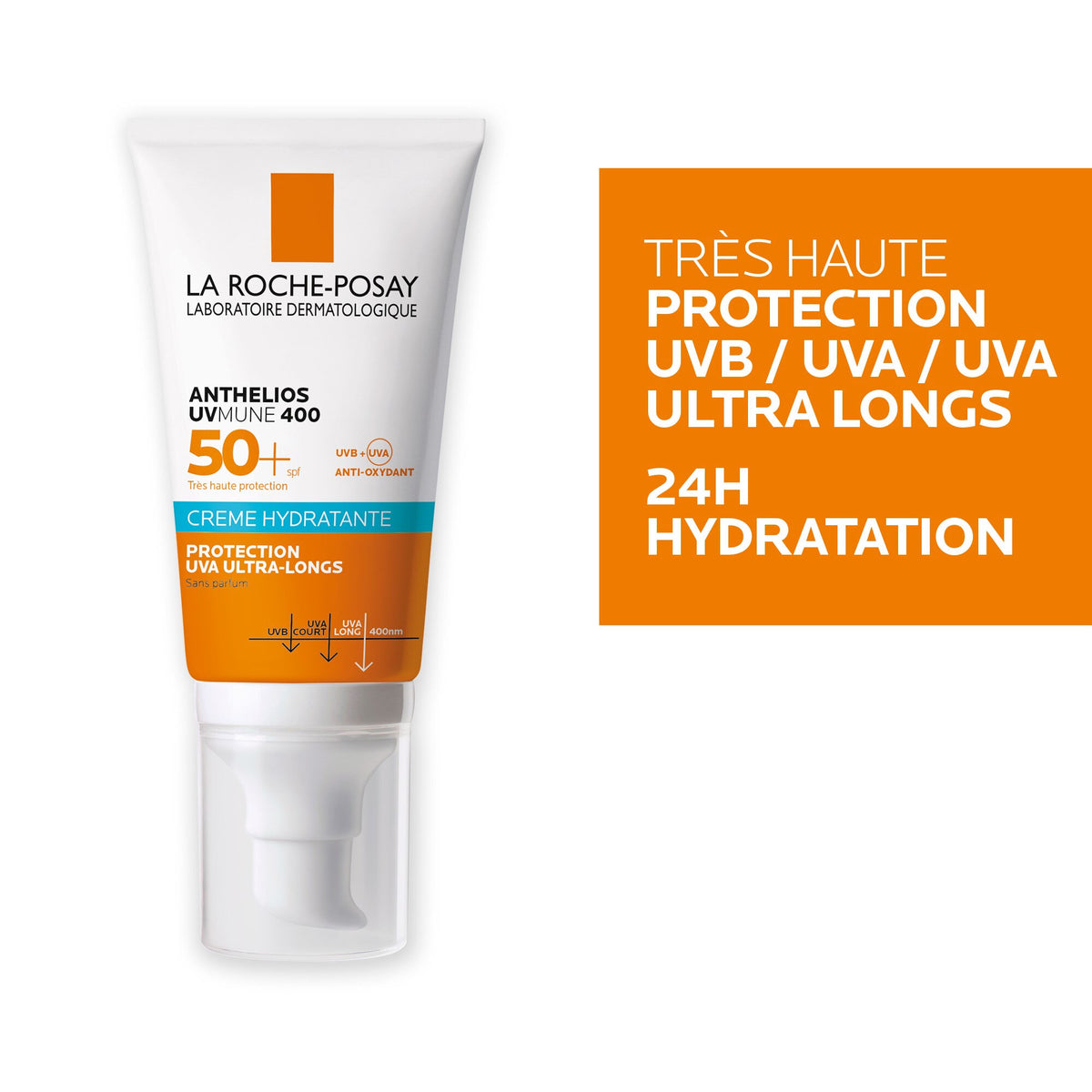 La Roche-Posay Anthelios UVMUNE 400 Moisturizing Cream SPF 50+, vue 3
