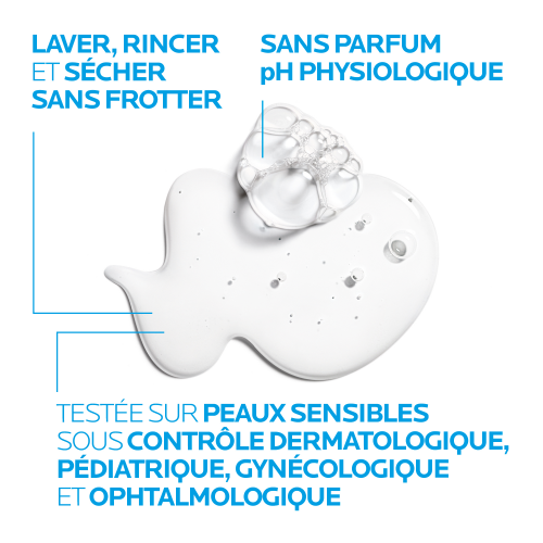 La Roche-Posay Cicaplast B5 Washing Gel 200ml, side view