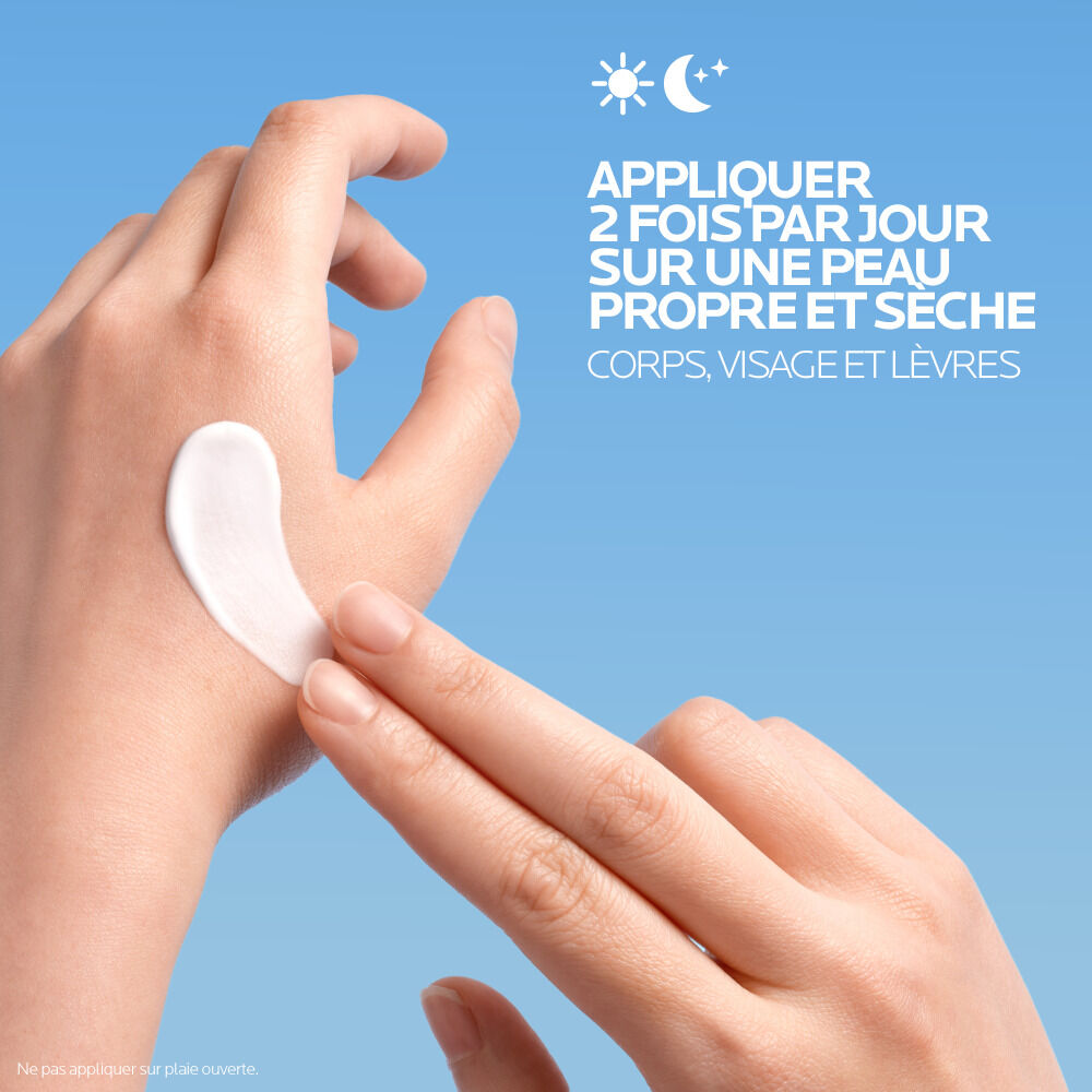 La Roche-Posay Cicaplast, applied to the hands