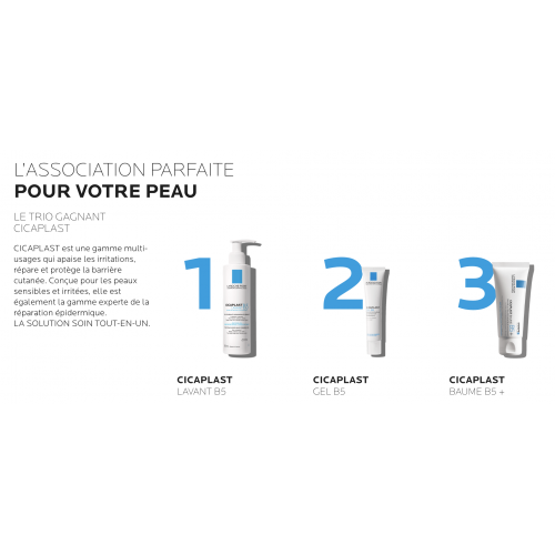 La Roche-Posay Cicaplast Baume B5 Soothing Repair Balm, packaging detail
