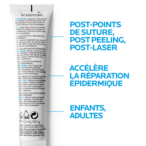 La Roche-Posay Cicaplast Gel B5 40ml, packaging detail