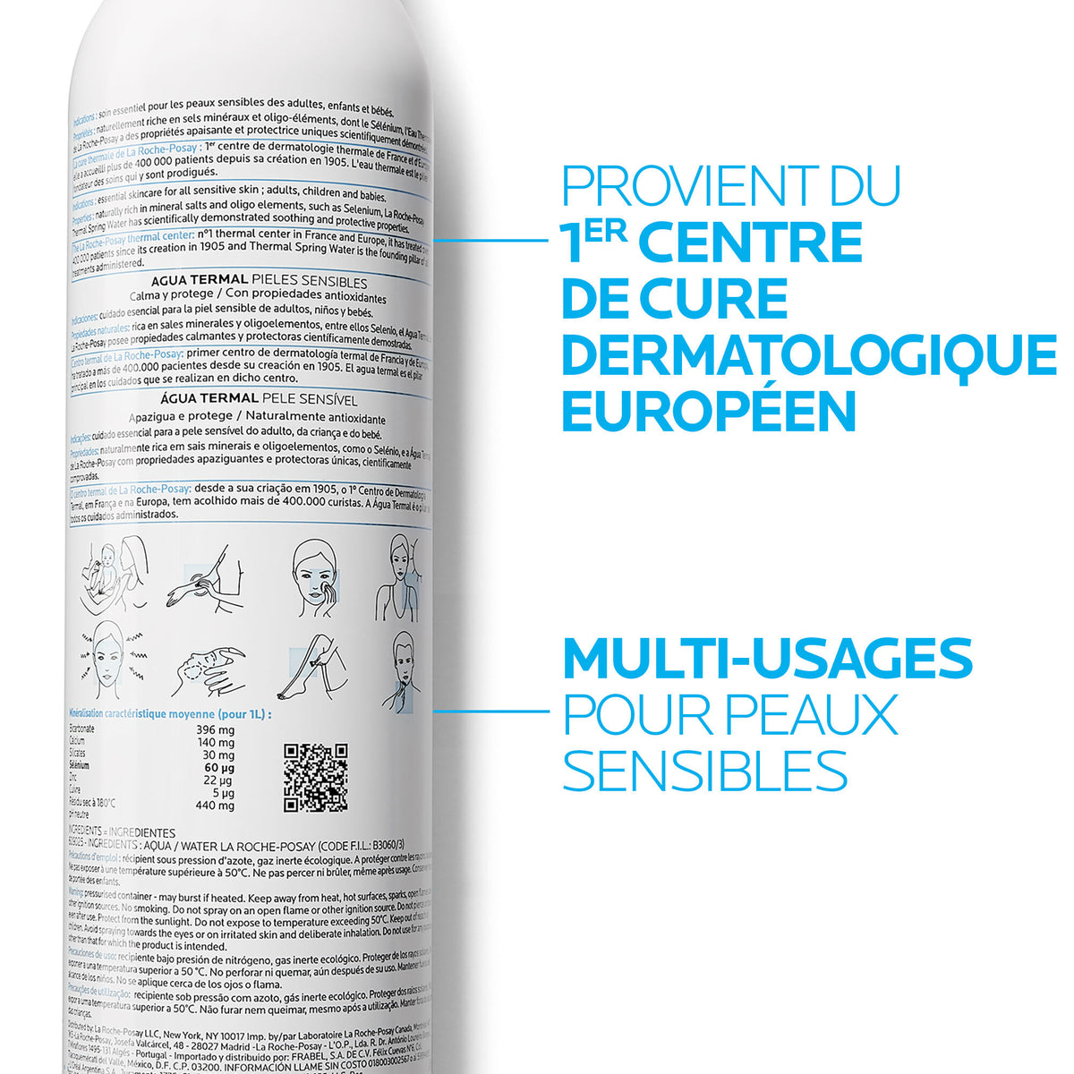 La Roche-Posay Eau Thermale Sensitive Skin Thermal Spring Water, vue 6
