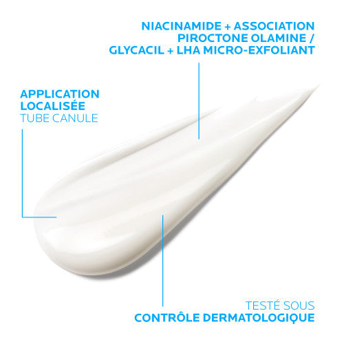 La Roche-Posay Effaclar A.I. Targeted Spot Corrector 15ml, ingredient panel