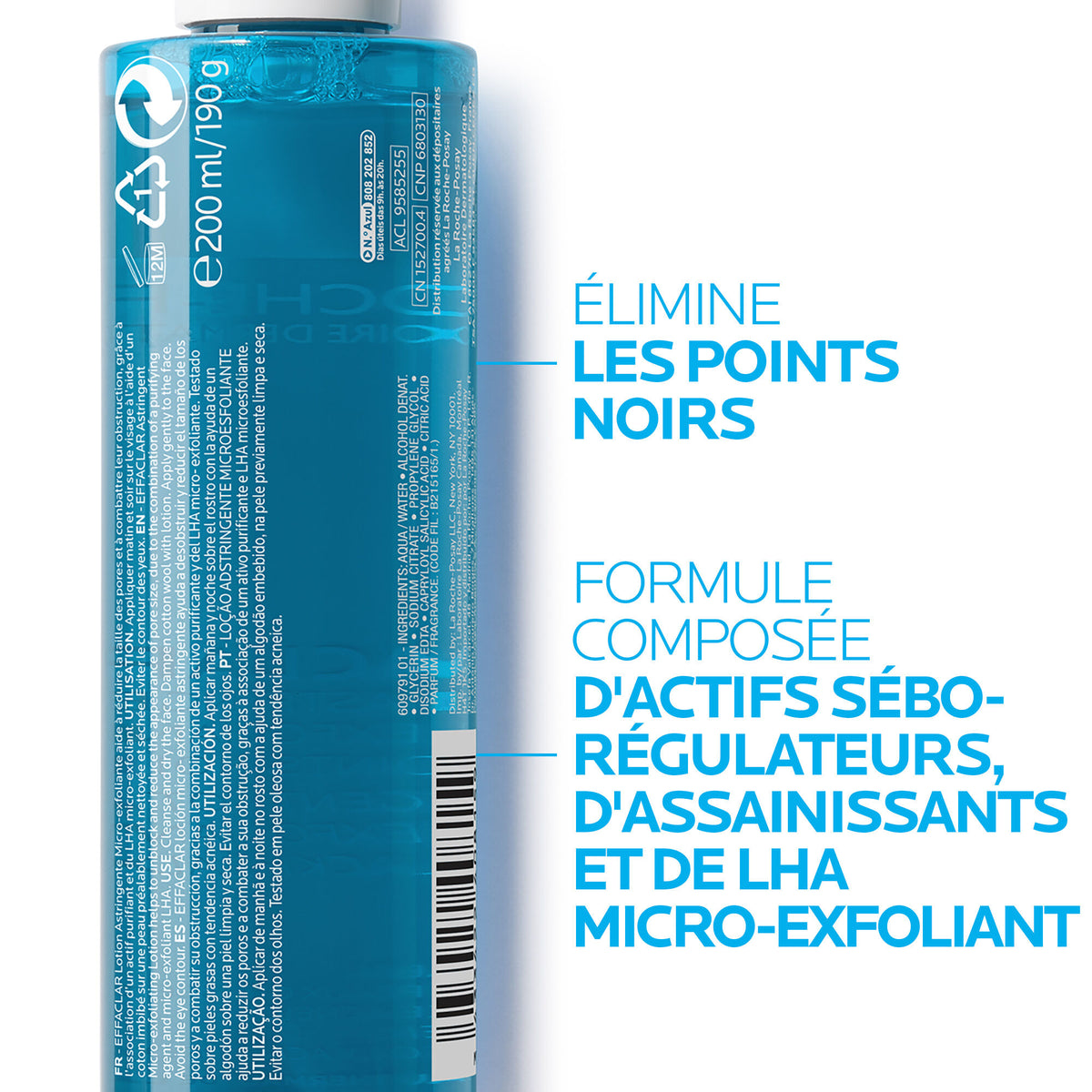 La Roche-Posay Effaclar Astringent Micro-Exfoliating Face Lotion, vue 5