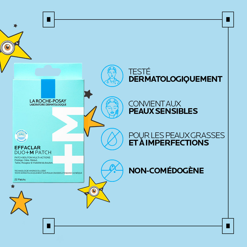 La Roche-Posay Effaclar Duo+M Multi-Action Blemish Patch, vue 8