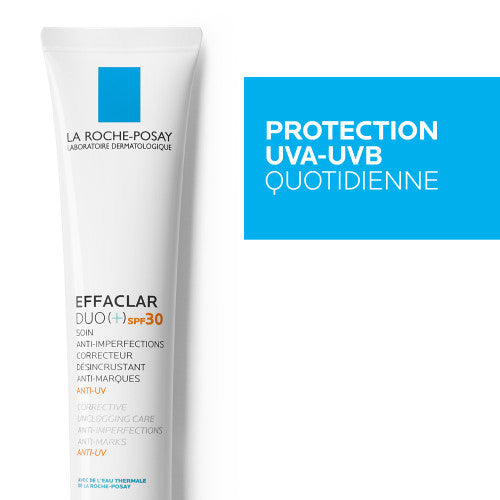 La Roche-Posay Effaclar Duo+ SPF 30 Anti-Blemish Moisturizer 40ml, packaging detail
