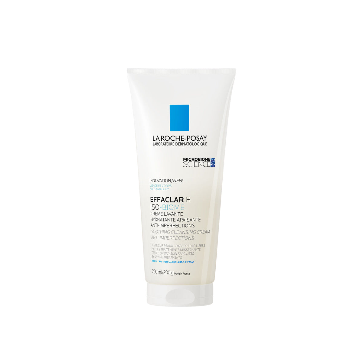 La Roche-Posay Effaclar H Iso-Biome Soothing Cleansing Cream, 200ml, vue 9
