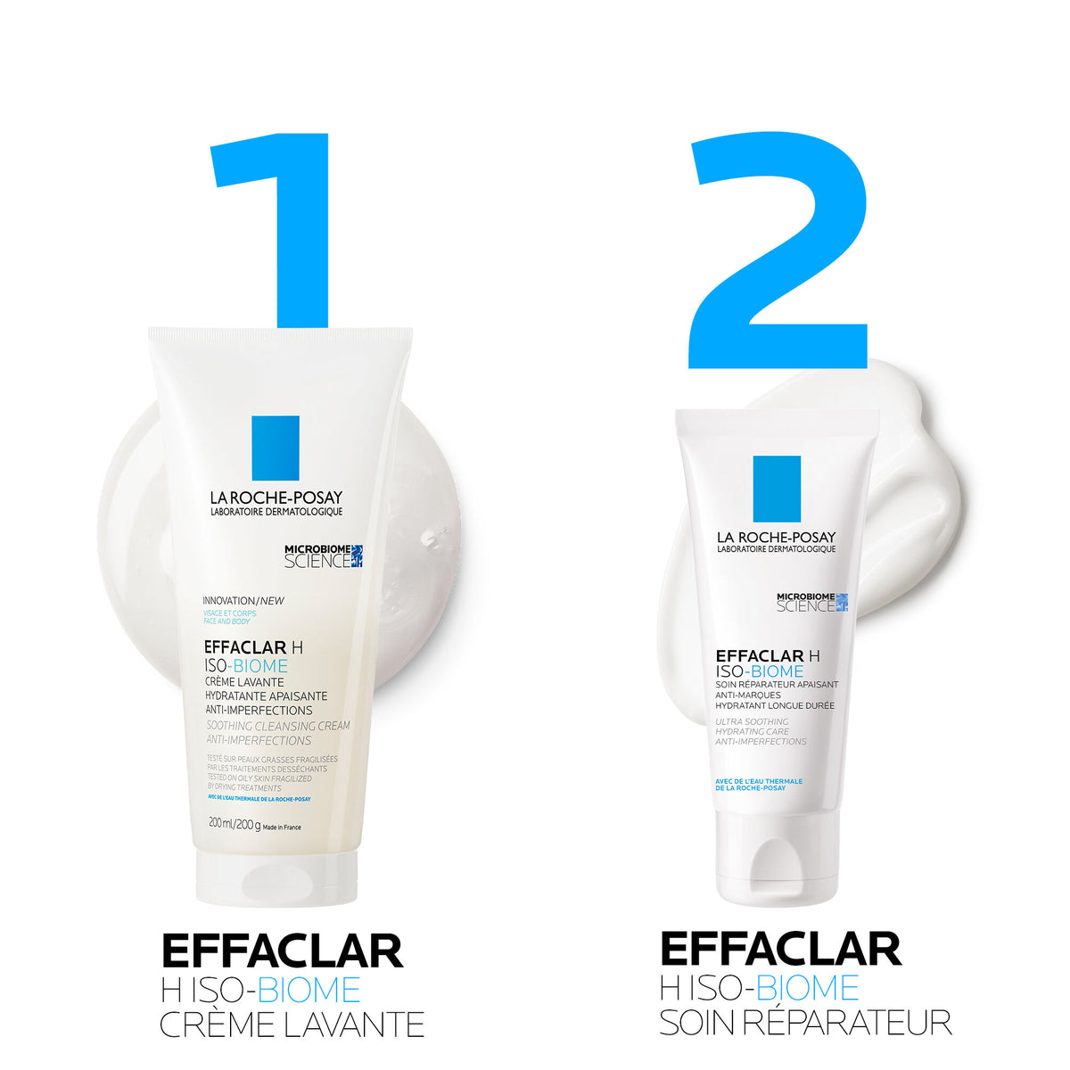 La Roche-Posay Effaclar H Iso-Biome Soothing Cleansing Cream, 390ml, vue 10