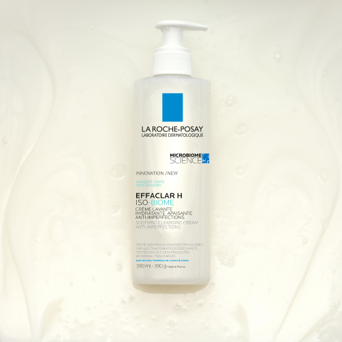 La Roche-Posay Effaclar H Iso-Biome Soothing Cleansing Cream, alternate angle