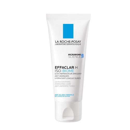 La Roche-Posay Effaclar H Iso-Biome Soothing Repair Moisturizer 40ml, packaging detail
