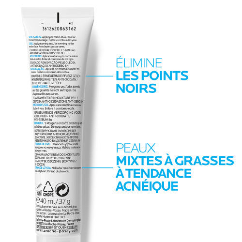 La Roche-Posay Effaclar K Anti-Recurrence Daily Fluid 40ml, packaging detail
