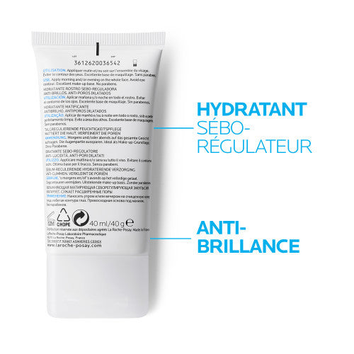 La Roche-Posay Effaclar Mat Sebum-Regulating Face Moisturizer 40ml, product close-up