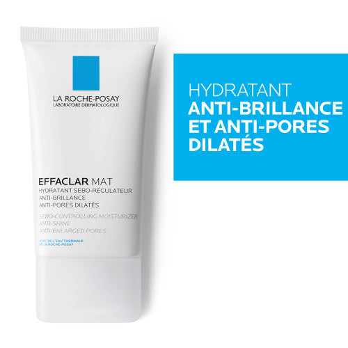 La Roche-Posay Effaclar Mat Sebum-Regulating Face Moisturizer 40ml, alternate angle