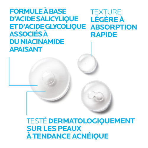 La Roche-Posay Effaclar Salicylic Acid Serum 30ml, side view