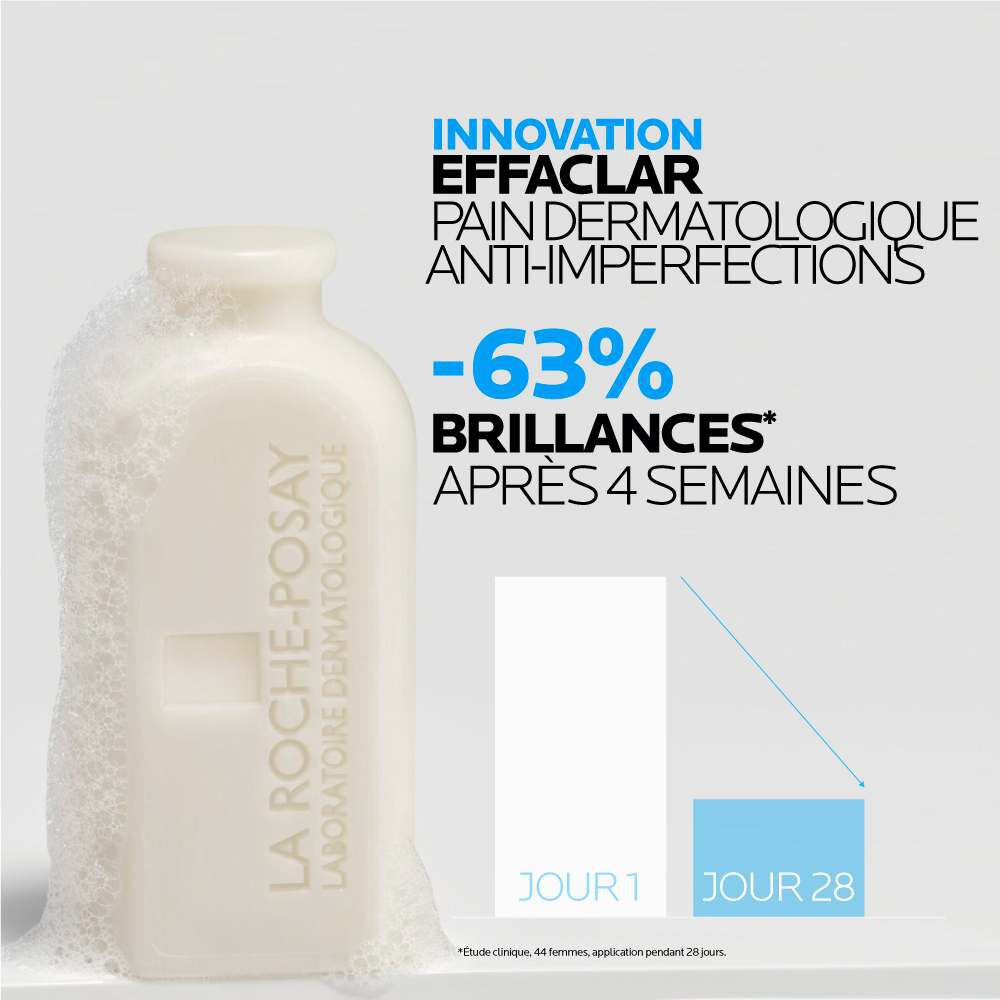 La Roche-Posay Effaclar Surgras Cleansing Bar, vue 4