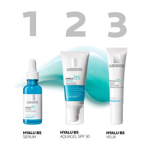 La Roche-Posay Hyalu B5 Aquagel SPF 30 50ml, packaging detail