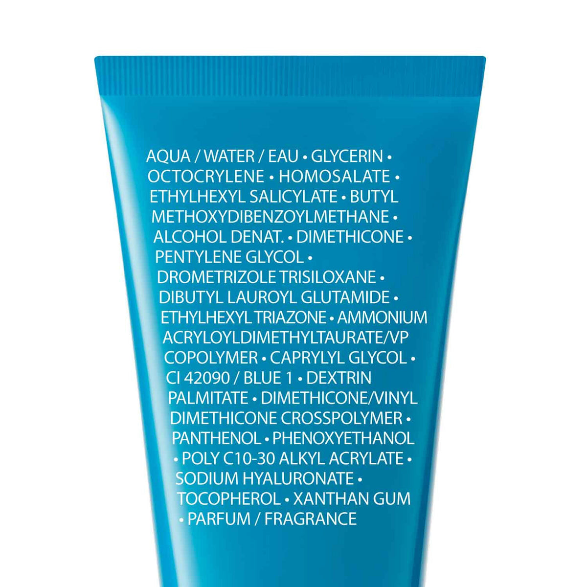 La Roche-Posay Hyalu B5, back label with ingredient list