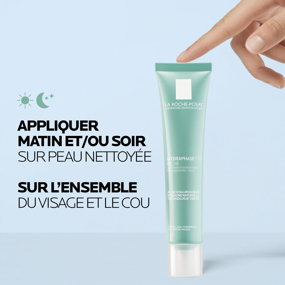 La Roche-Posay Hydraphase HA, tube with directions in French