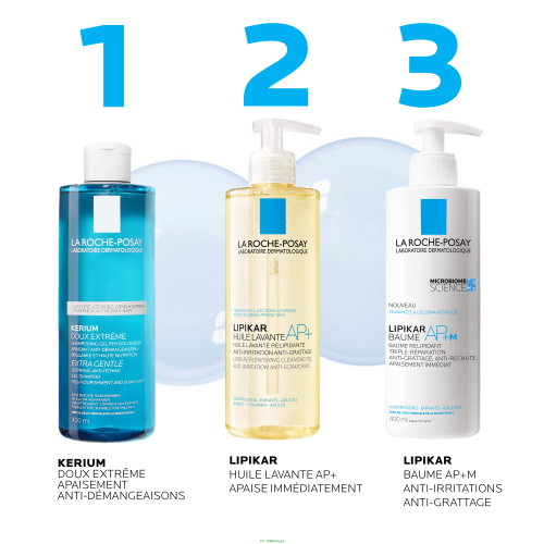 La Roche-Posay Kérium Gentle Shampoo for Sensitive Scalp 400ml, view 8