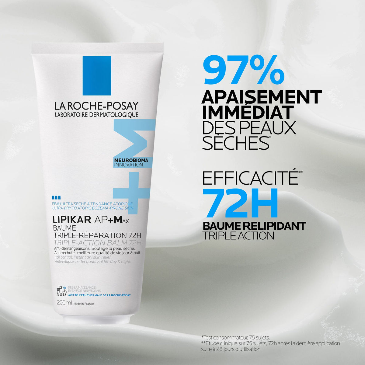 La Roche-Posay Lipikar AP+M Lipid Replenishing Balm, vue 5