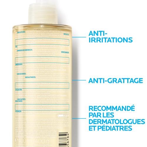 La Roche-Posay Lipikar Cleansing Oil AP+ 1l, side view