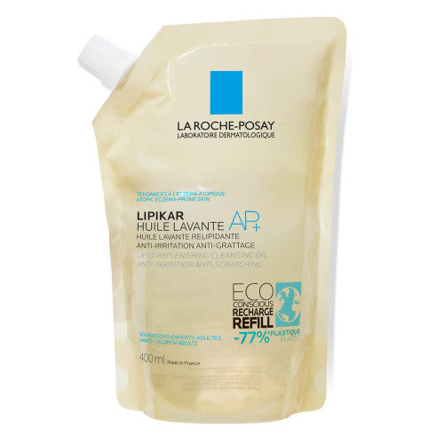 La Roche-Posay Lipikar Cleansing Oil AP+ Refill for dry and eczema-prone skin, view 1