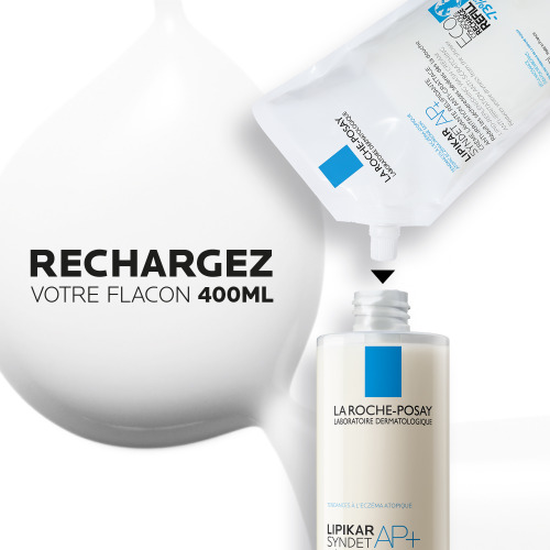La Roche-Posay LIPIKAR Crème Lavante Relipidante Duo Set 400ml, view 12