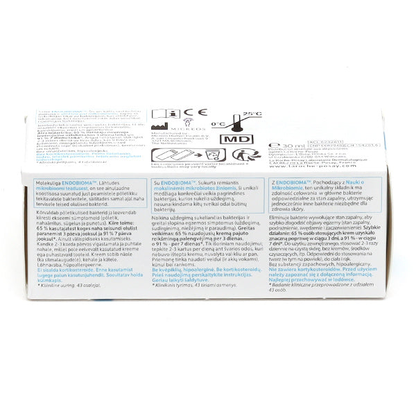 La Roche-Posay Lipikar, back of the box
