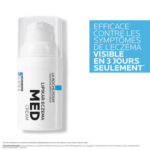 La Roche-Posay Lipikar Eczema MED Cream 30ml, alternate angle