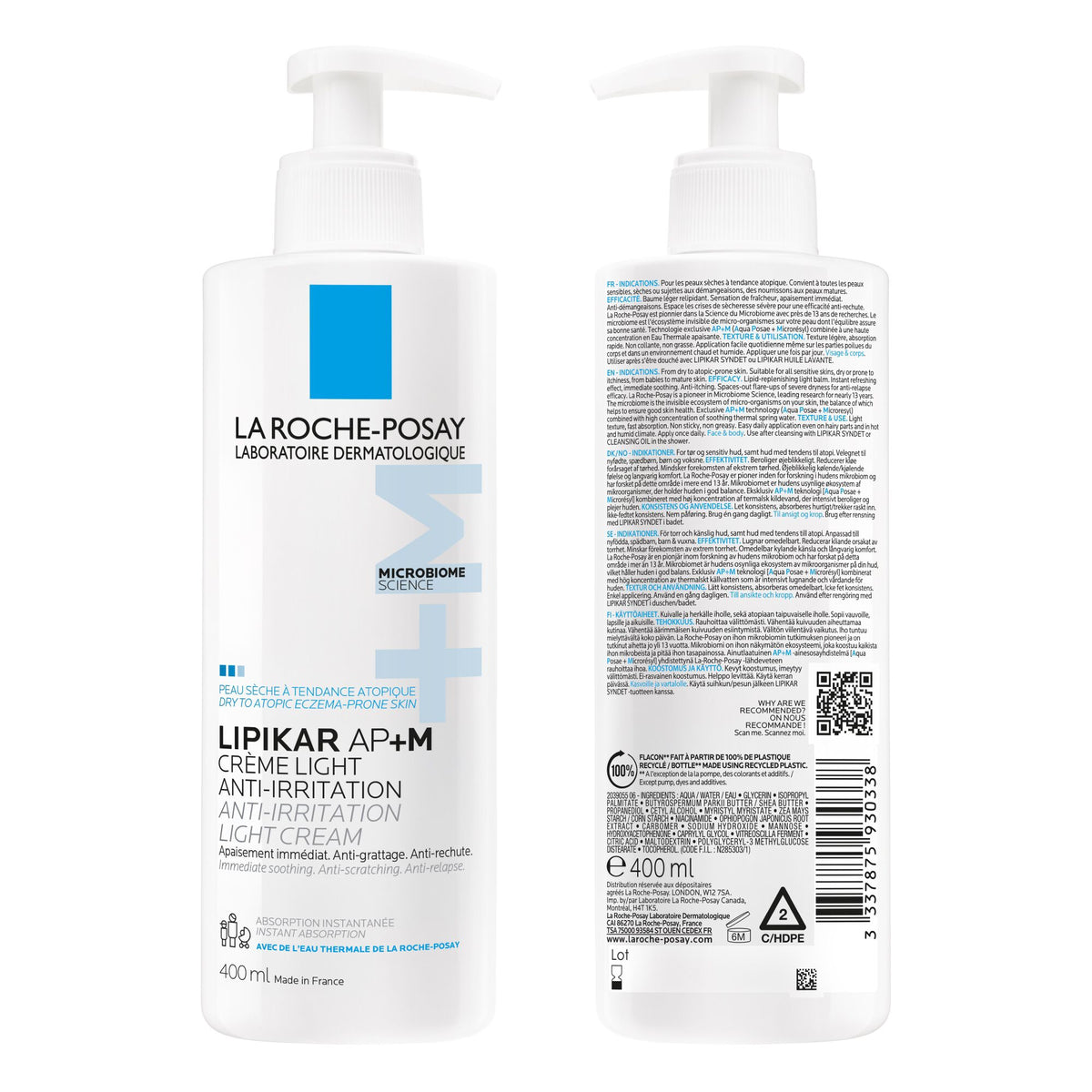 La Roche-Posay Lipikar Relipidant Cream AP+M, vue 3