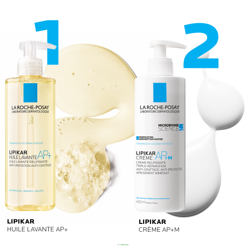 La Roche-Posay Lipikar Relipidant Cream AP+M 400ml, alternate angle