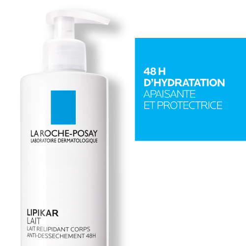 La Roche-Posay Lipikar Lait Soothing Body Milk 400ml, product close-up