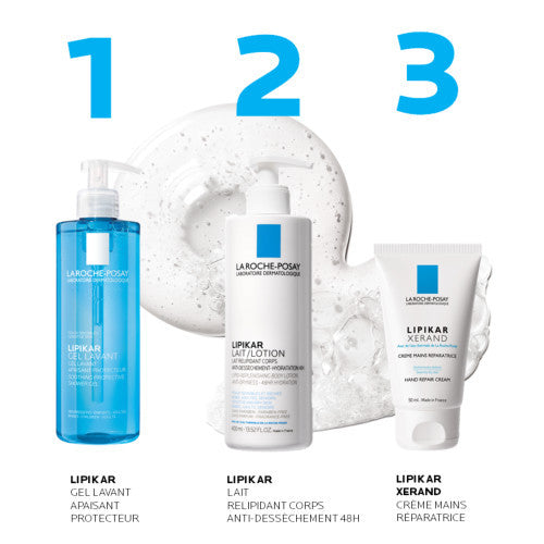 La Roche-Posay Lipikar Soothing Protective Wash Gel 1L, packaging detail