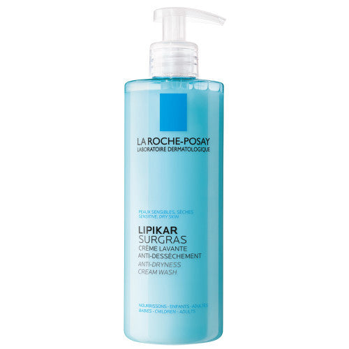 La Roche-Posay Lipikar Surgras Anti-Drying Cleansing Cream 400ml, product close-up