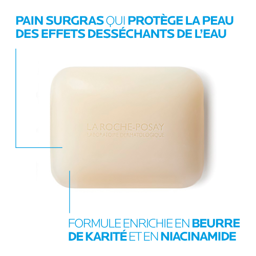 La Roche-Posay Lipikar Surgras Cleansing Bar 150g, alternate angle