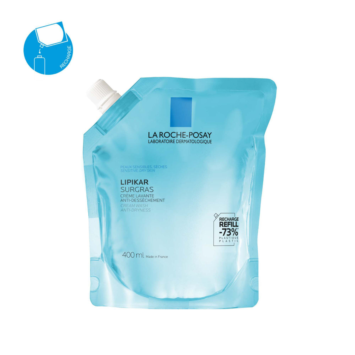La Roche-Posay Lipikar Surgras Cream Wash Refill – vue 1