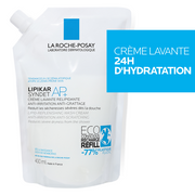 La Roche-Posay Lipikar Syndet AP+ Wash Cream 400ml Eco Refill, view 1