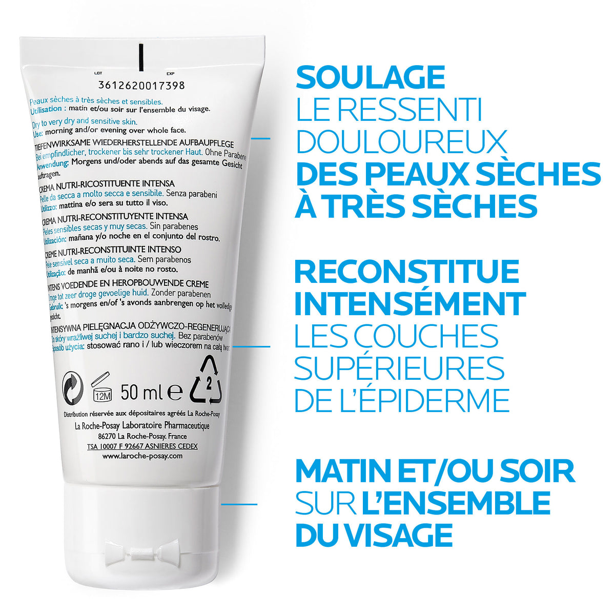 La Roche-Posay Nutritic Intense Nourishing Face Cream, vue 5