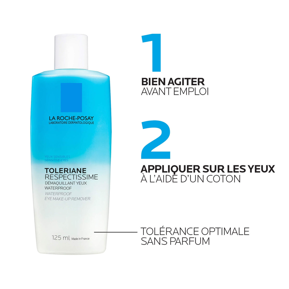 La Roche-Posay Respectissime Waterproof Eye Makeup Remover, vue 4