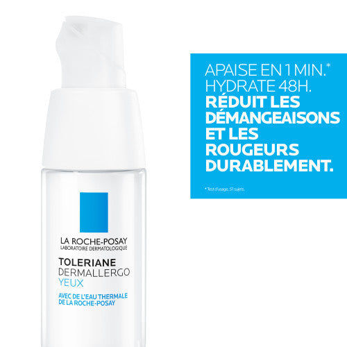 La Roche-Posay Toleriane Dermallergo Yeux Soothing Eye Care 20ml, packaging detail