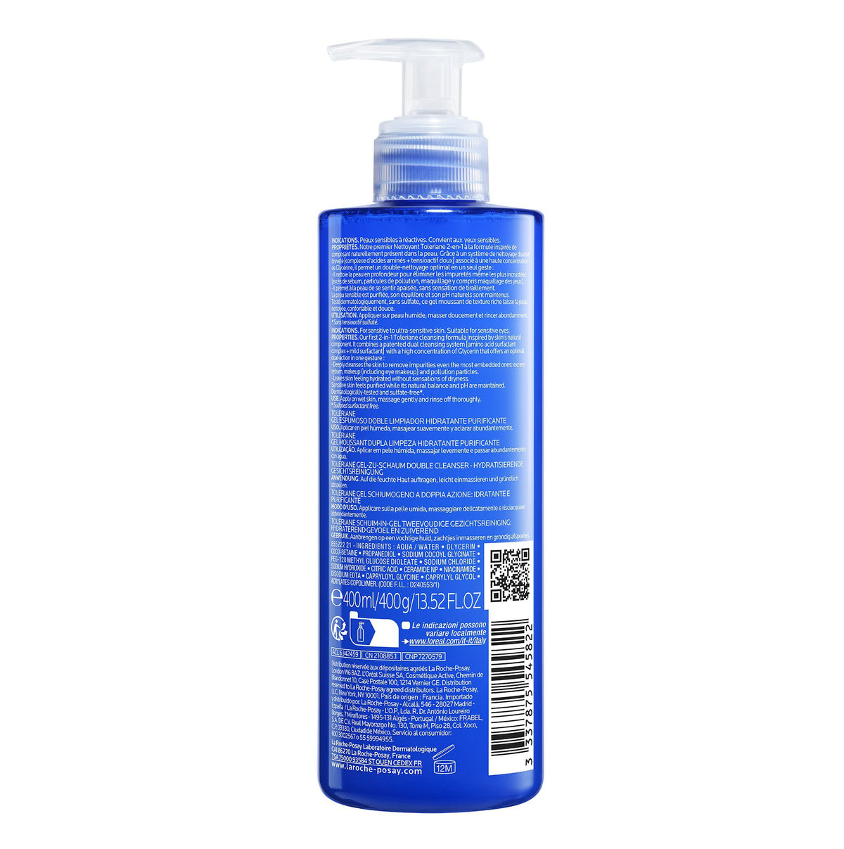 La Roche-Posay Toleriane Purifying Foaming Gel Cleanser, vue 8