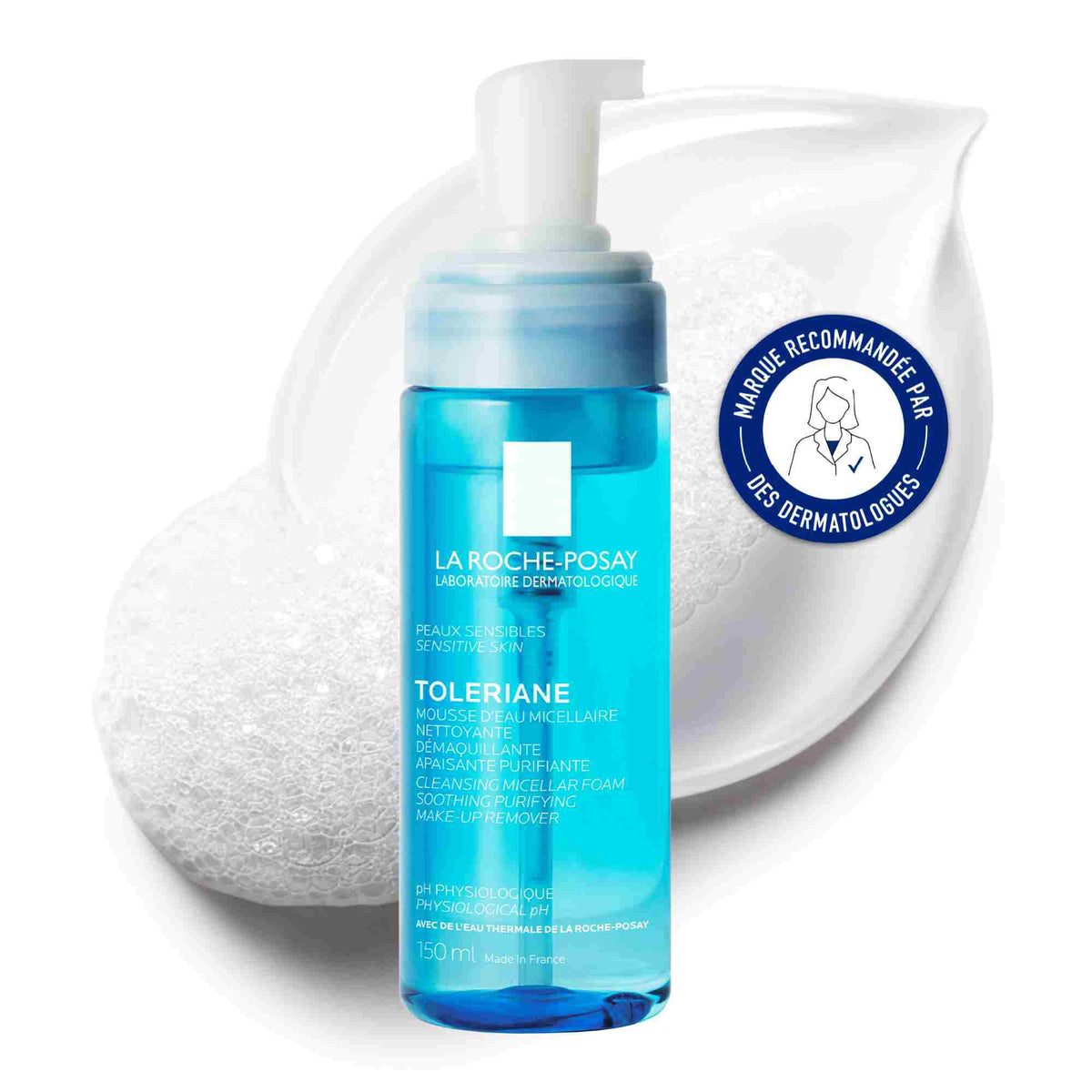 La Roche-Posay TOLERIANE Cleansing Micellar Water Foam, vue 2