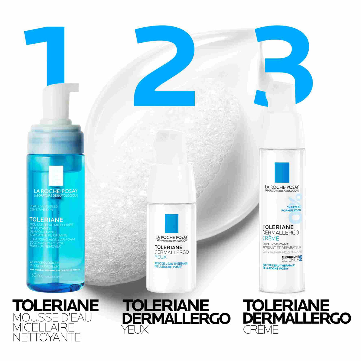 La Roche-Posay TOLERIANE Cleansing Micellar Water Foam, vue 5