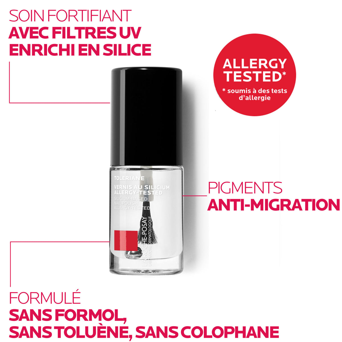 La Roche-Posay Toleriane Silicium Top Coat Nail Polish, vue 3
