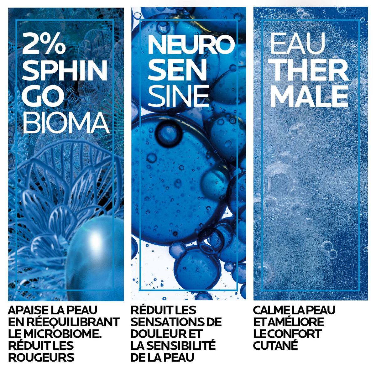 La Roche-Posay Toleriane Rosaliac AR, key ingredients: Sphingobioma, Neurosensine and thermal spring water